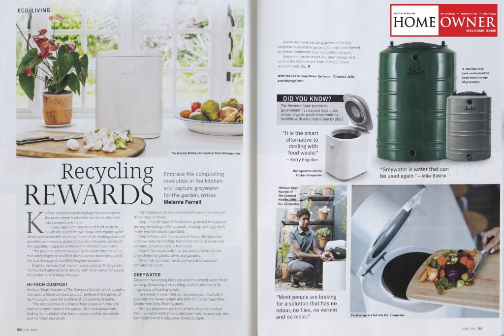 South African Home Owner June 2023 • Microgarden